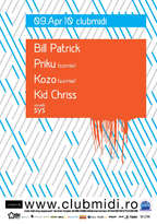 Bill Patrick @ Club Midi Cluj-Napoca (9 aprilie)