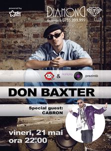 Prima petrecere HaHaHa Production: Concert Don Baxter & Cabron @ Club Diamond