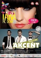 Akcent si Tara McDonald @ Turabo Summer Club