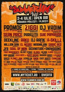 Programul SummerJam Fest pe zile