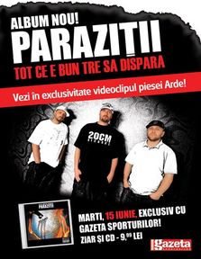 Videoclip: Parazitii - Arde (Feat. Cainele)