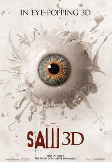 Poster 3-D motion si trailer ale filmului Saw VII
