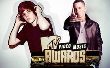 Eminem si Justin Bieber la MTV VMA 2010