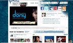 Dony si-a lansat site-ul oficial