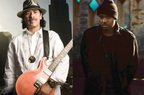 Santana & Nas - Back in black (Live @ Lopez Tonight)