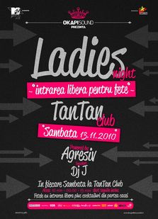Concurs! Castiga invitatii la "Ladies Night" @ Tan Tan