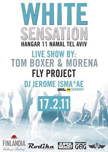 Tom Boxer si Fly Project la White Sensation Tel Aviv