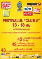 Festivalul "Club A": 42 trupe romanesti