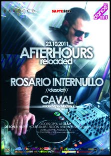 Rosario Internullo @AfterHours reLoaded in Barocco Bar