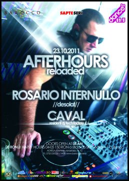 Rosario Internullo @AfterHours reLoaded in Barocco Bar