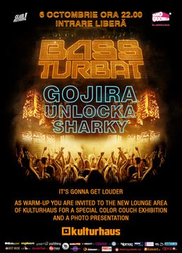 Gojira & Unlocka - Bass Turbat @Kulturhaus