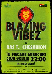 Blazing Vibez – Party reggae saptamanal in Goblin