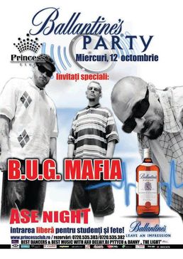 B.U.G. Mafia live in Princess Club din Bucuresti