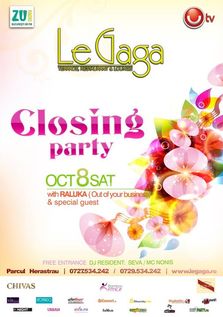 Raluka @Closing Party le Gaga