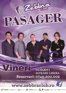Cover Night Party cu Pasager @Zebbra Club
