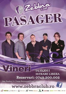 Cover Night Party cu Pasager @Zebbra Club