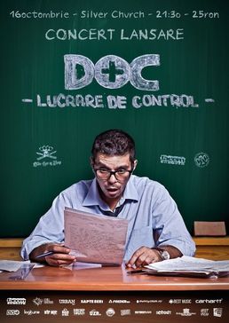 DOC lanseaza albumul Lucrare de control in The Silver Church