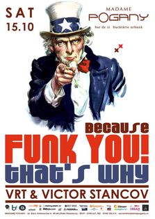Funk You cu VRT & Victor Stancov @ Madamae Pogany