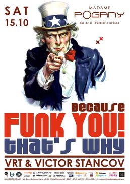 Funk You cu VRT & Victor Stancov @ Madamae Pogany