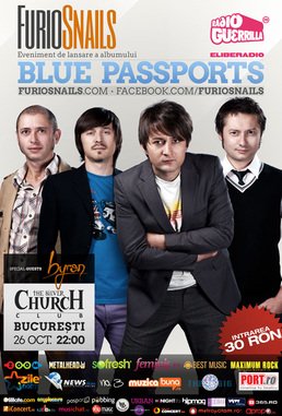 Snails devin FurioSnails si lanseaza albumul Blue Passports