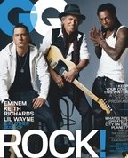 GQ guys: Eminem, Lil Wayne si Keith Richards