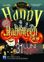 Happy Halloween Party in My Way Club