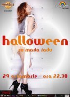 Halloween Party. Concert Maria Radu in Hard Rock Cafe