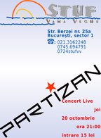 Partizan in concert la Stuf Vama Veche din Bucuresti