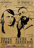 Petra Acker si Jimmy Cserkesz jazz live @Madame Pogany
