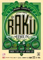 Concert Raku & DJ Limun in Setup Venue din Timisoara