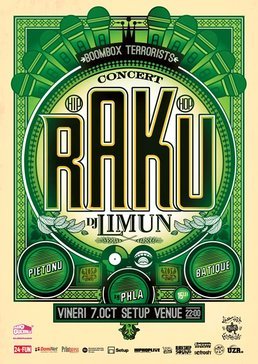 Concert Raku & DJ Limun in Setup Venue din Timisoara