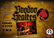 Concert Voodoo Healers in Club Underworld