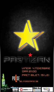 Concert PARTIZAN in Club PuLse Constanta
