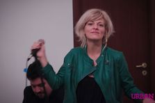 Dana Nalbaru a cantat la deschiderea UNA (poze)