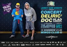Concurs! Castiga 3 invitatii duble la concertul Deliric 1, DOC si Vlad Dobrescu!