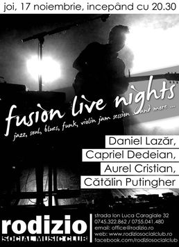 Fusion Live Nights @Rodizio Club