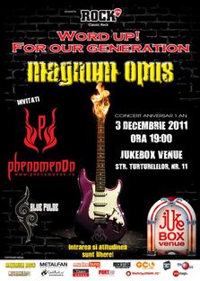 Concert Aniversar: Magnum Opus in Jukebox Venue!