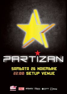 Concert Partizan in Setup Venue