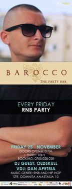 RnB Party cu Dan Apetria in Barocco Bar