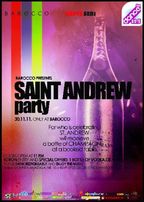 St. Andrew's Party in Barocco Bar!