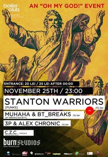STANTON WARRIORS in Boiler Club din Cluj Napoca