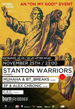STANTON WARRIORS in Boiler Club din Cluj Napoca