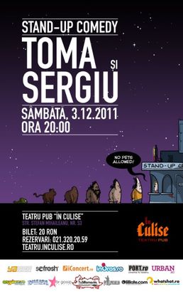 Stand-up Comedy cu Toma si Sergiu - In Culise