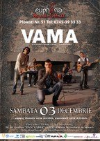 Concert Vama in Euphoria Music Hall din Cluj Napoca