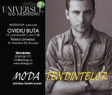 workshop: Moda Tendintelor cu Ovidiu Buta