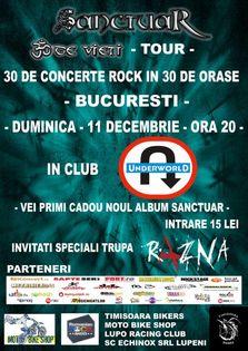 Lansare album SANCTUAR in Underworld Club