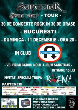 Lansare album SANCTUAR in Underworld Club