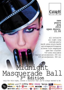 Midnight Masquerade Ball - Revelion la The Silver Church