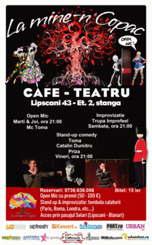 Stand-up comedy si Improvizatie “La Mine-n Copac”