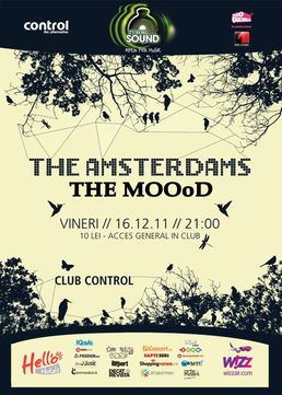 Concert The Amsterdams si Ice Black Birds in Club Control (update!)